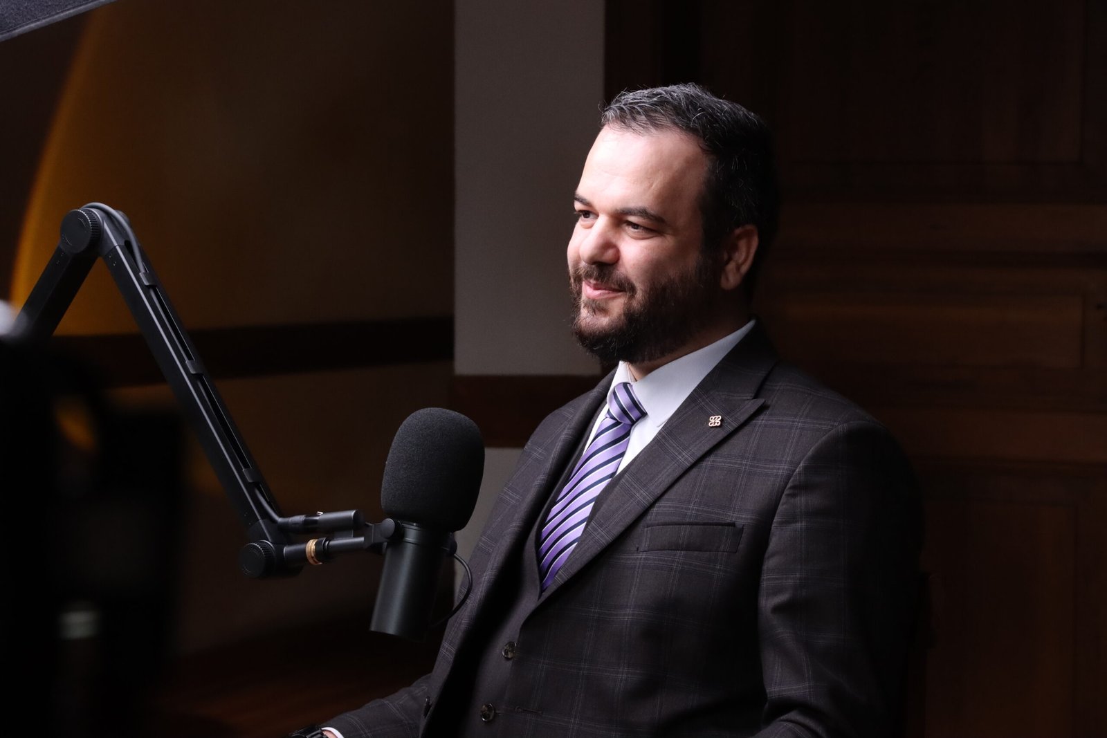 الدكتور محمد علي الخولي أثناء لقاء ومحاضرة